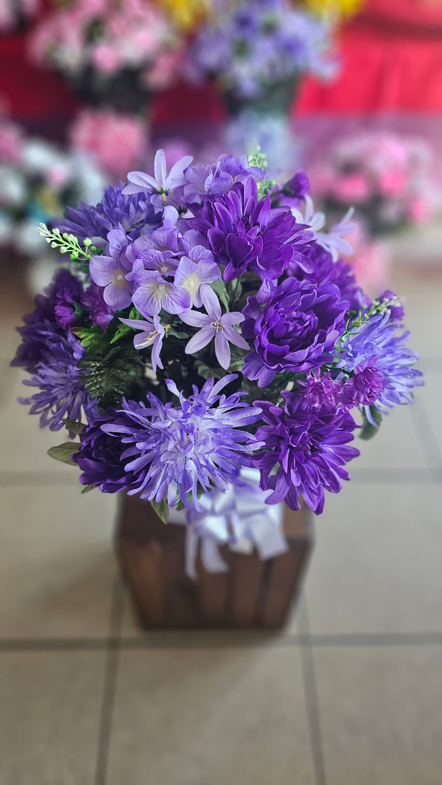“Blessed Hope” in Purple Arrangement