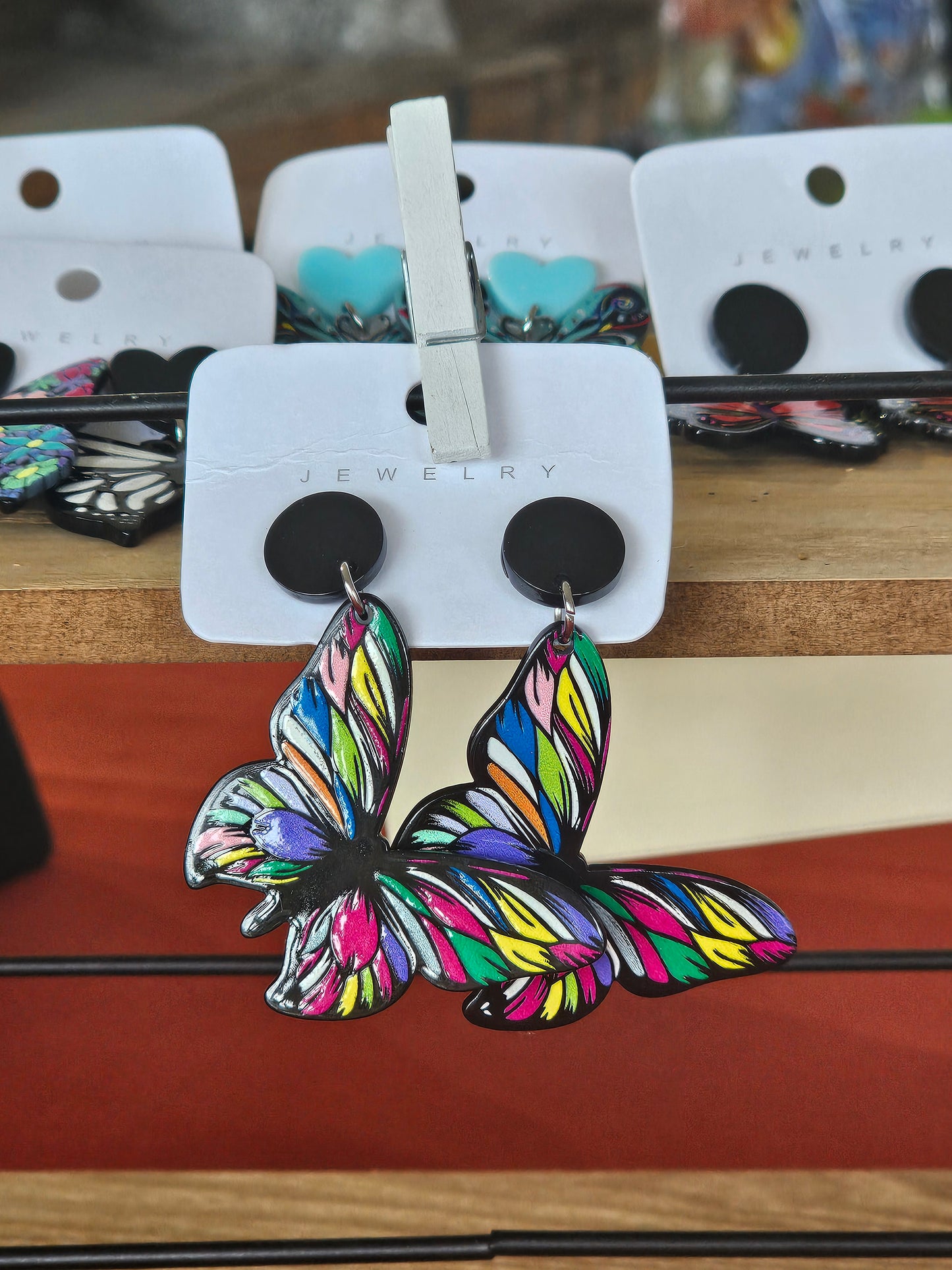 Bright Butterfly Earrings