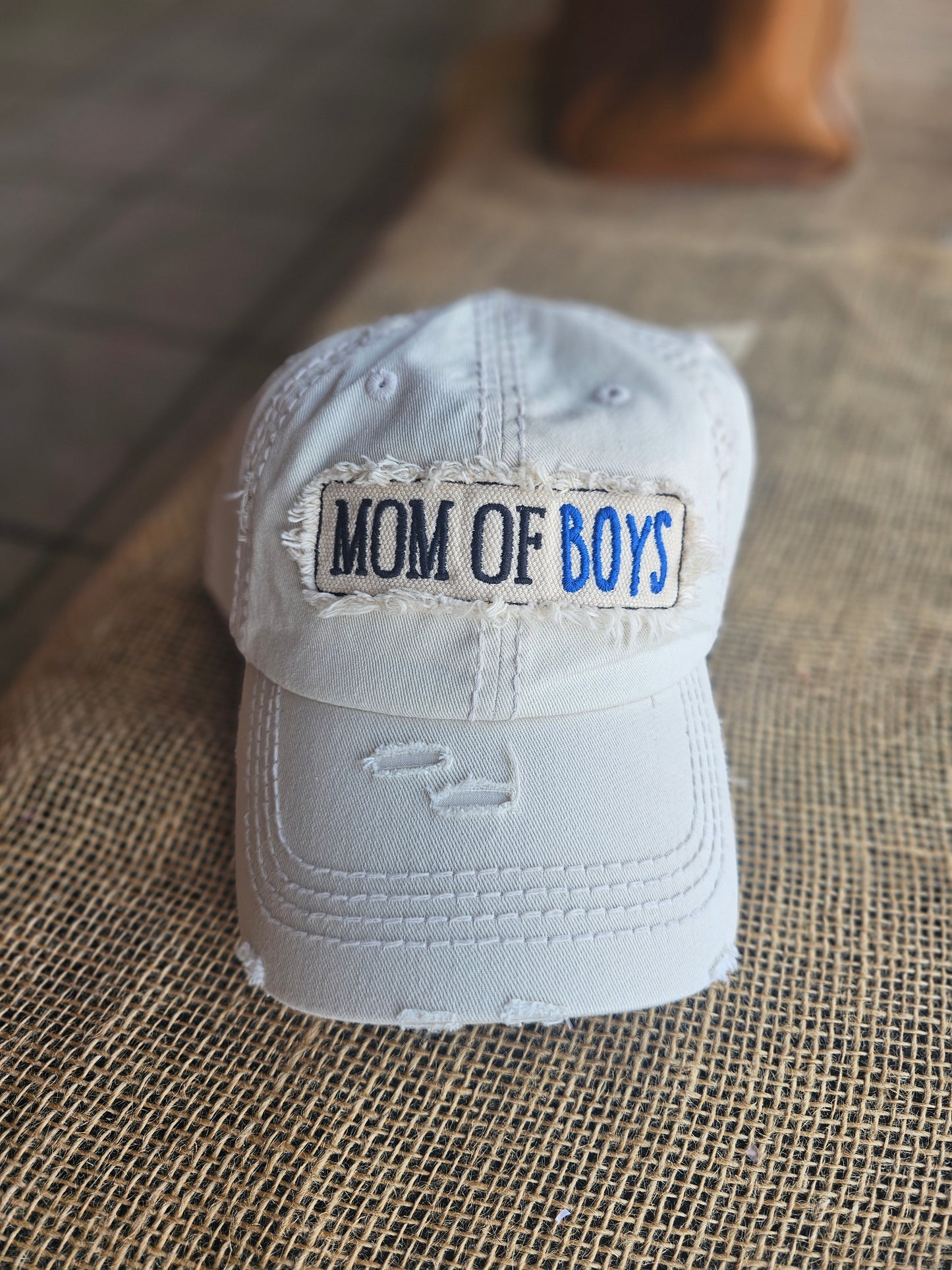 Mom of Boys Hat