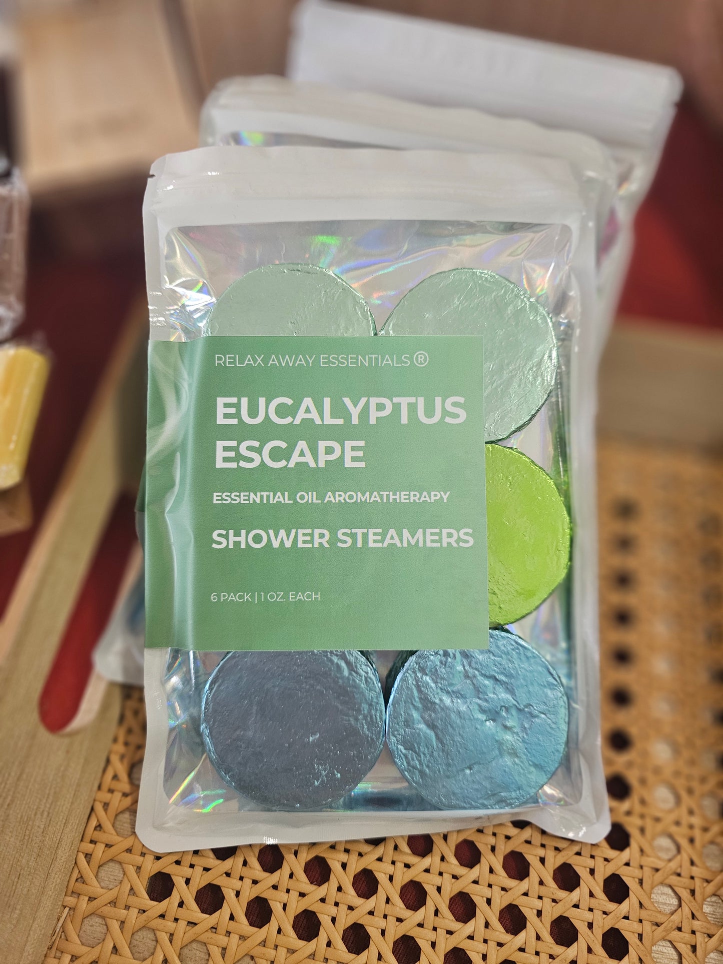 Eucalyptus Escape Shower Steamers 6 Pack
