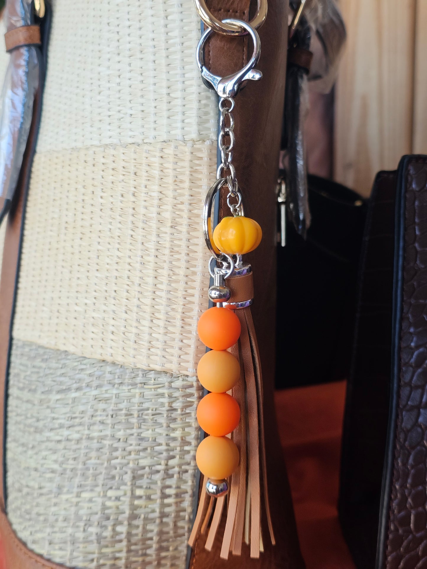 Pumpkin Bag Charm