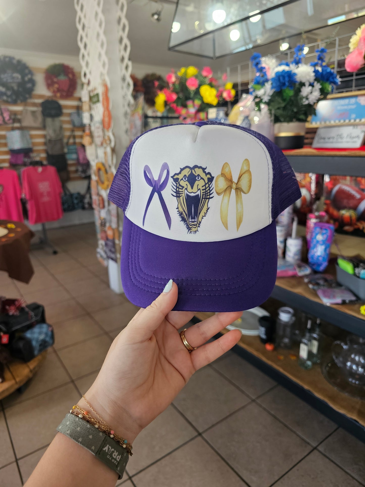 Bainbridge Bearcats Bow Trucker Hat