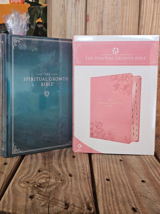The Spiritual Growth Bible (Hard Cover) | Teal | NLT (Copy)