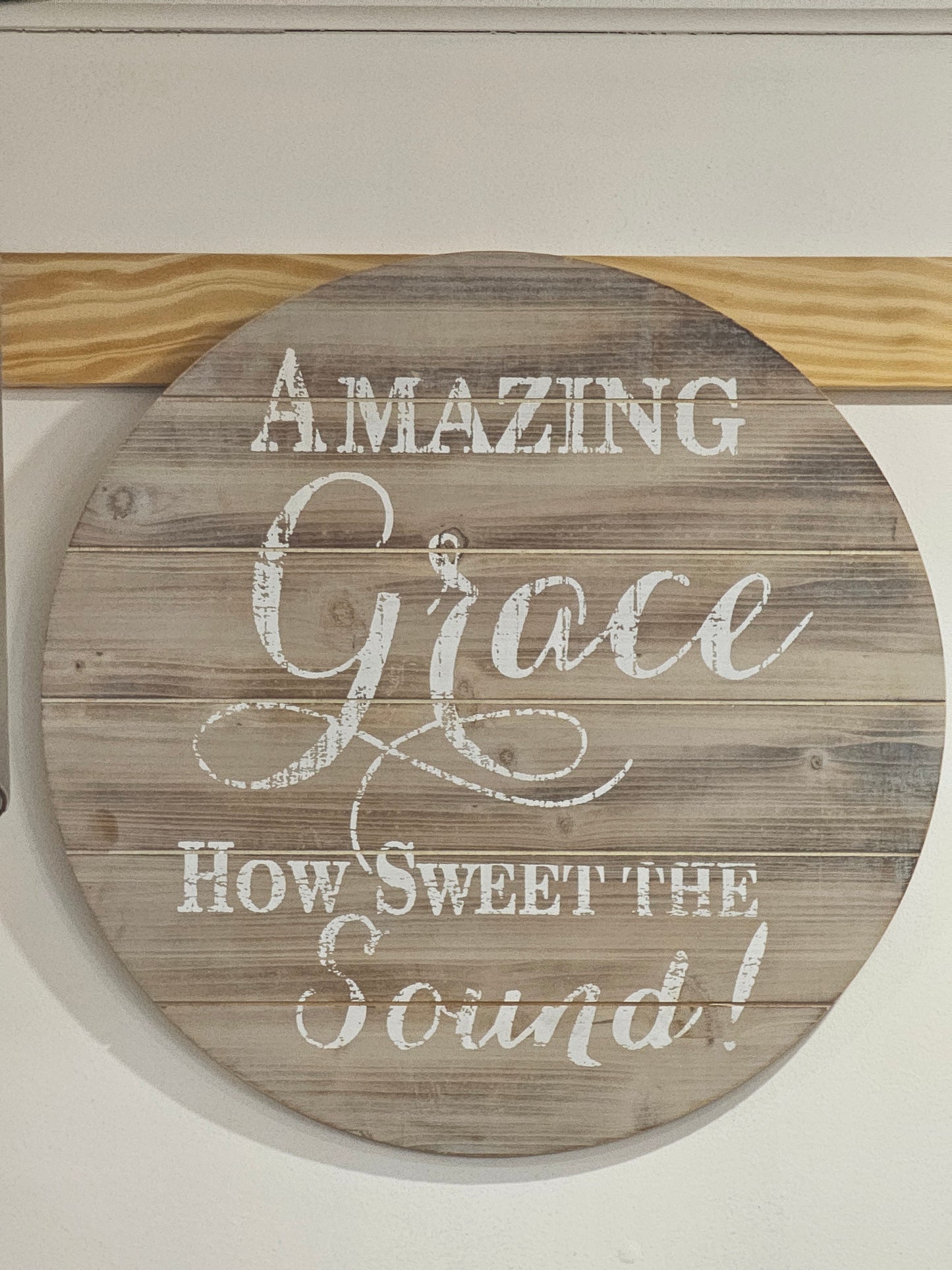 Amazing Grace Wall Sign