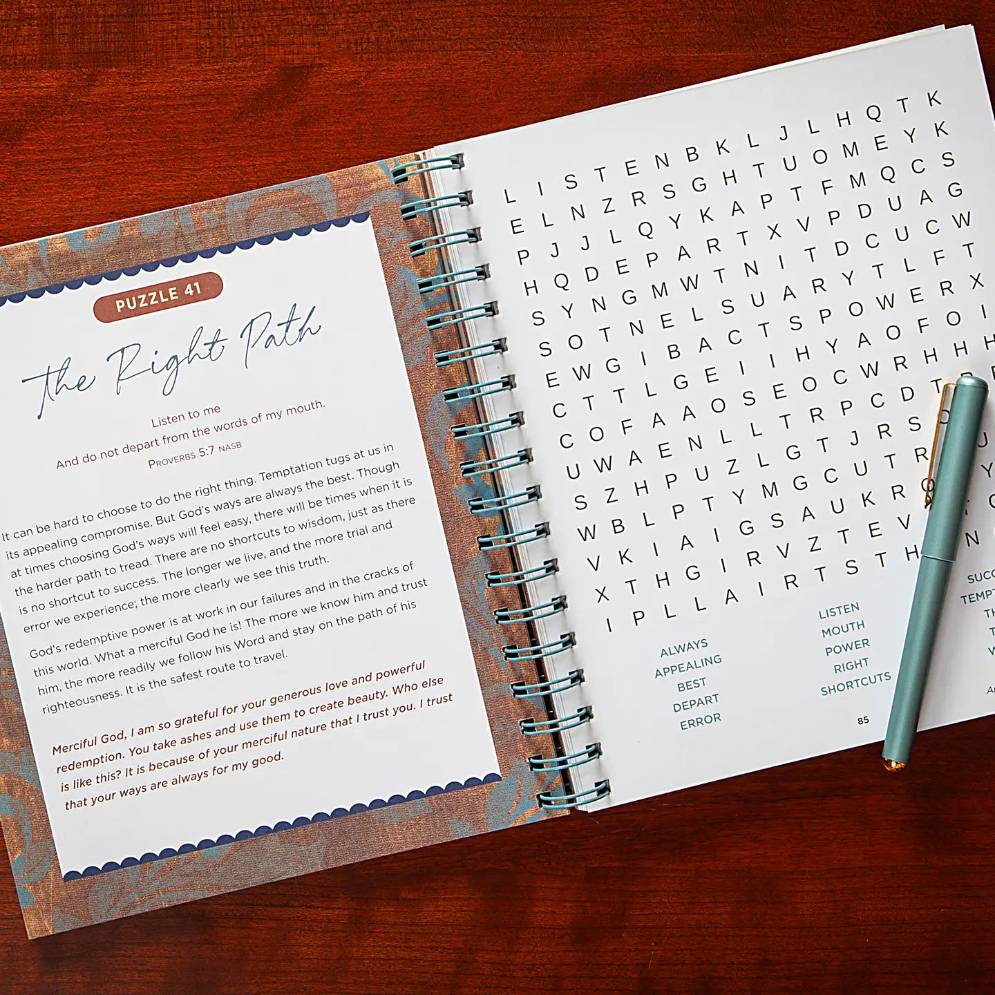 Bible Word Search Devotional (Proverbs)