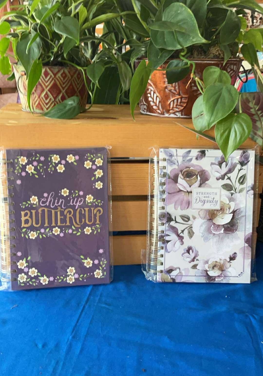 Chin Up Buttercup Wire Bound Notebook