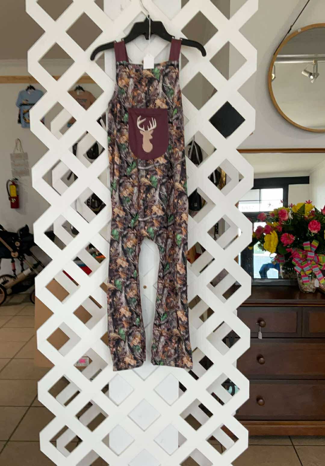 Camo Deer Hunter Overalls