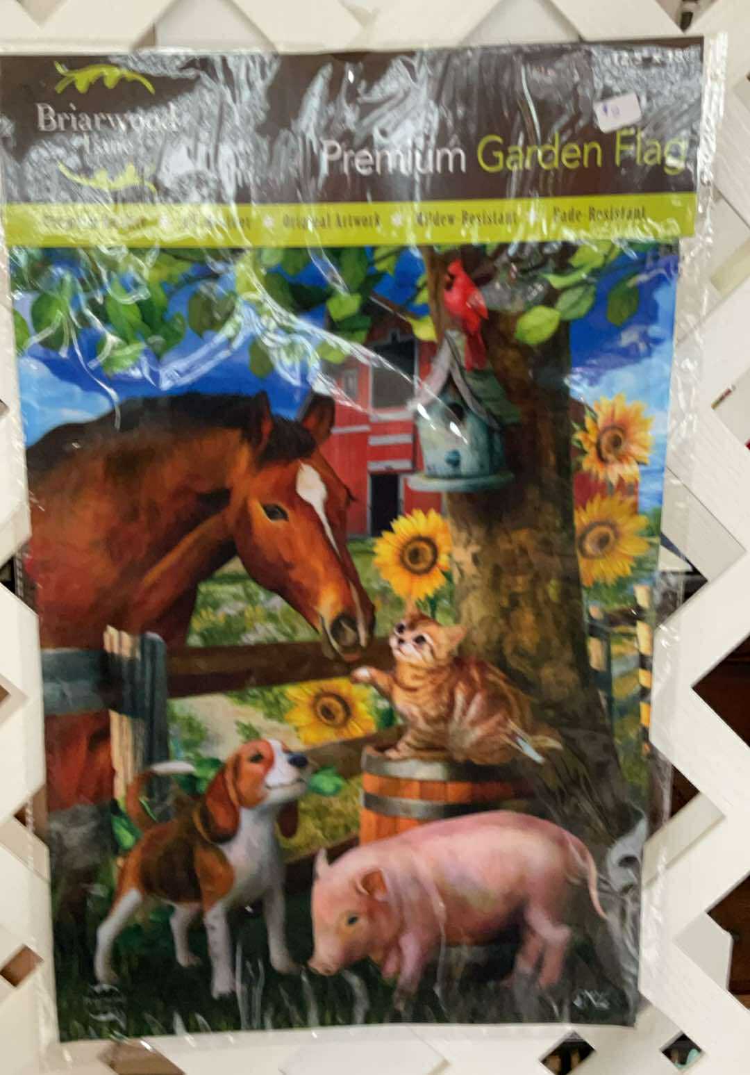 Making Friends Farm Animals Garden Flag