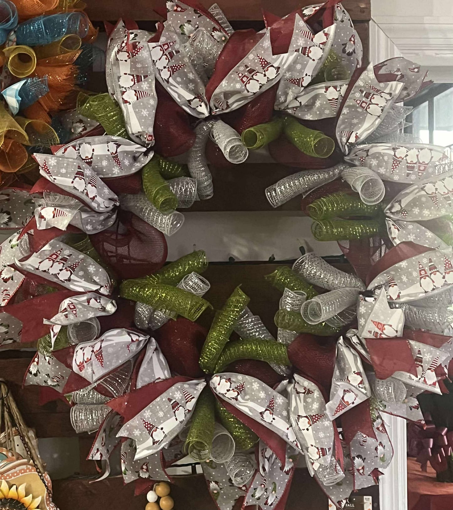 “Waddle & Cheer” Christmas Wreath