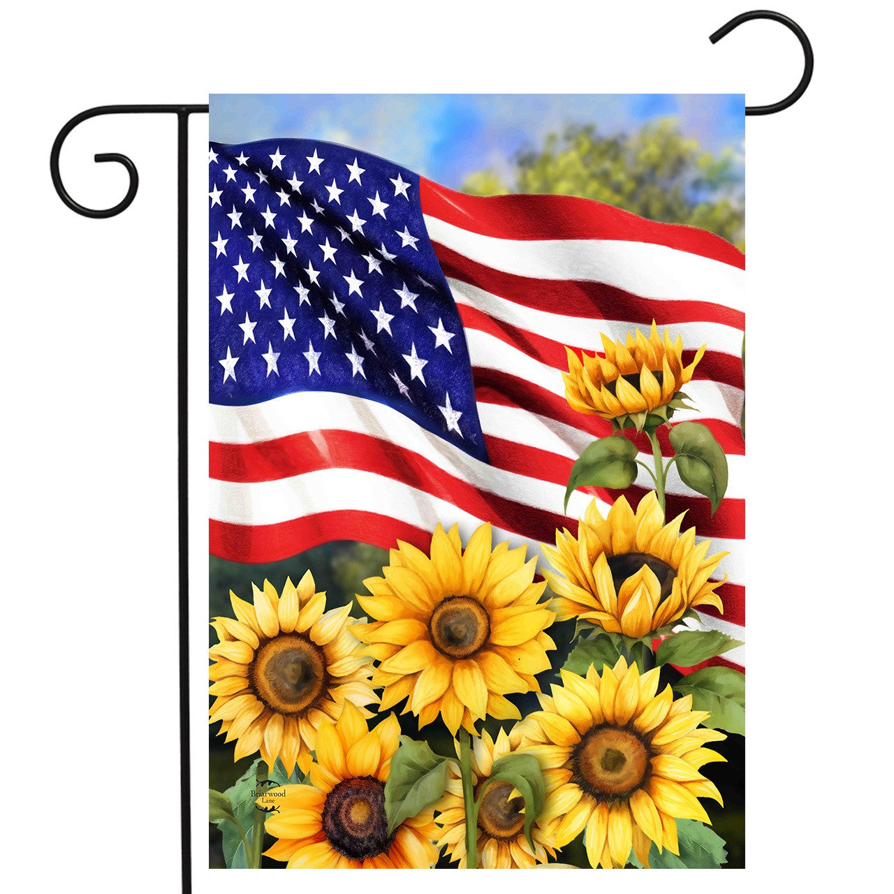 American Sunflowers Garden Flag
