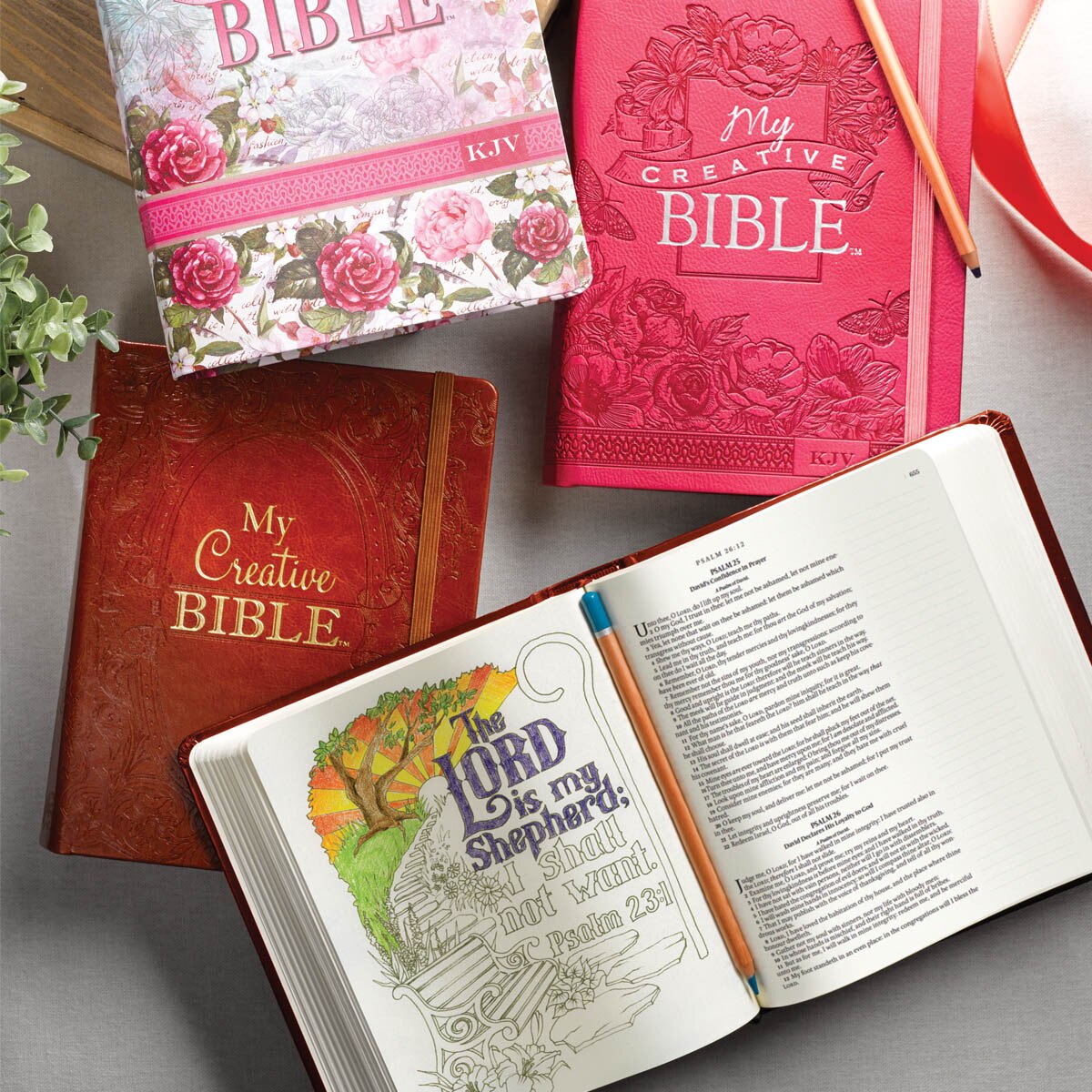 My Creative Bible (Pink) | KJV