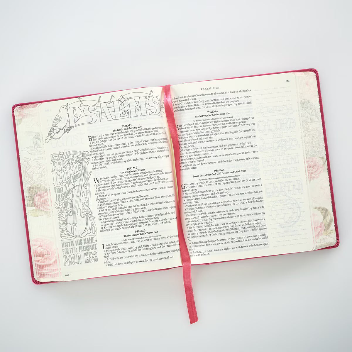 My Creative Bible (Pink) | KJV