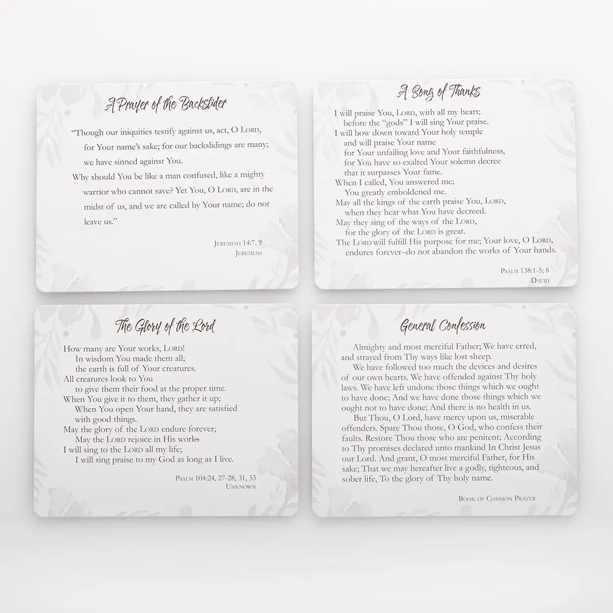 My Prayers Scripture Cards