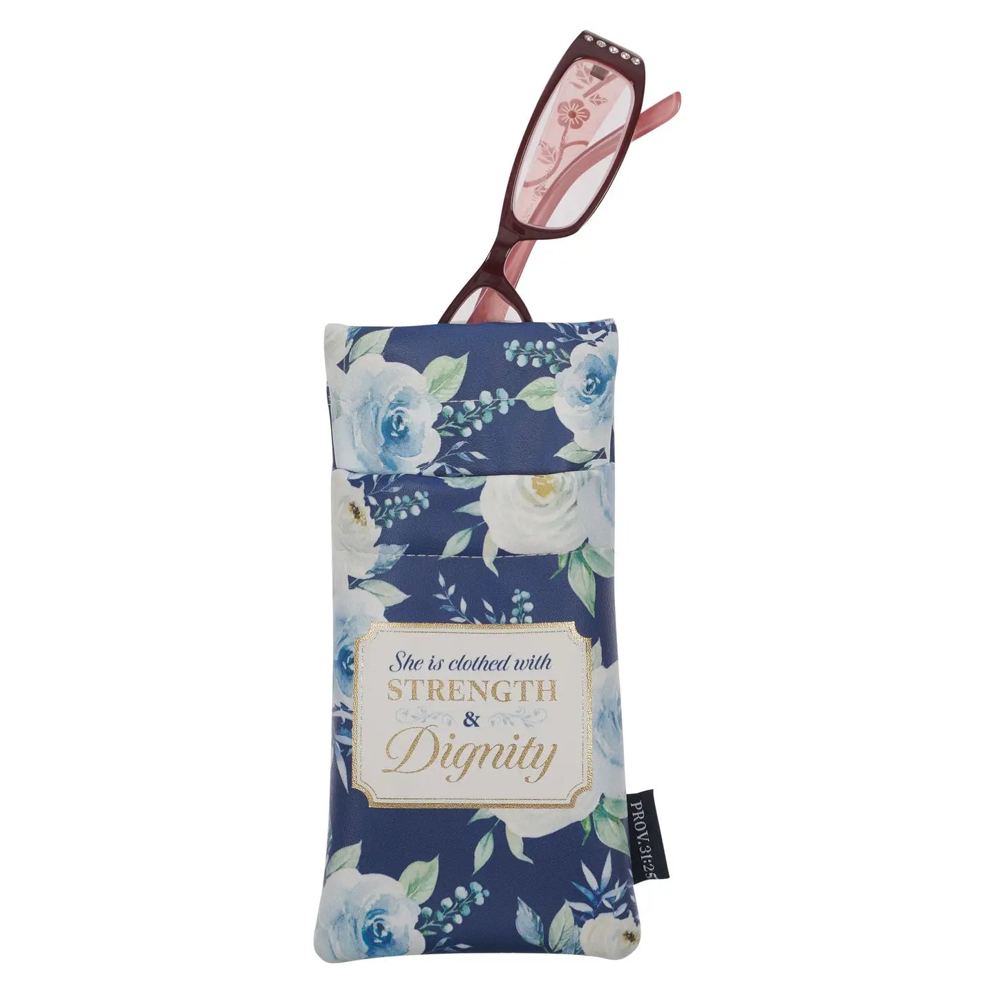 Eyeglass Case Strength & Dignity Prov. 31:25