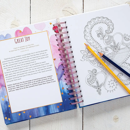 Joyful Hearts (Devotional Coloring Book)