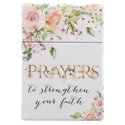 Box of Blessings Prayers To Strengthen Your Faith Scripture Cards