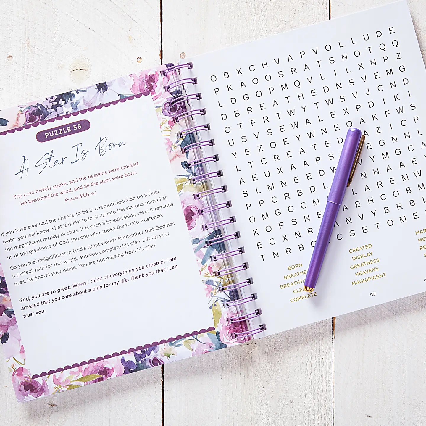 Bible Word Search Devotional (Psalms)