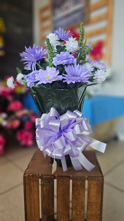 "Peaceful Promise" Purple Arrangement