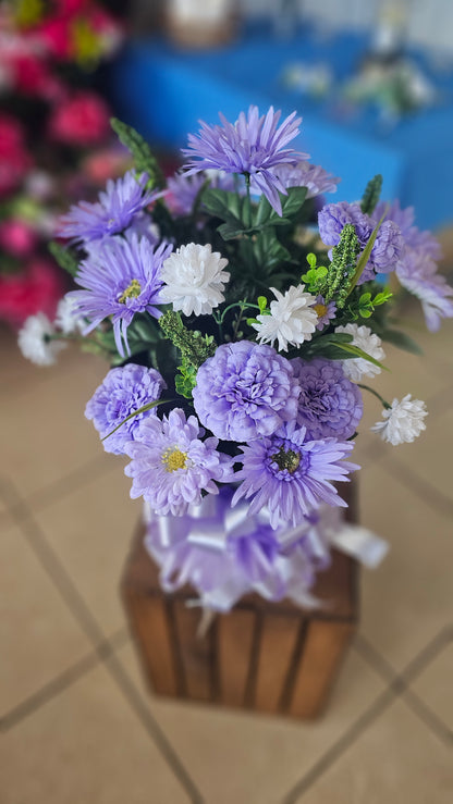 "Peaceful Promise" Purple Arrangement