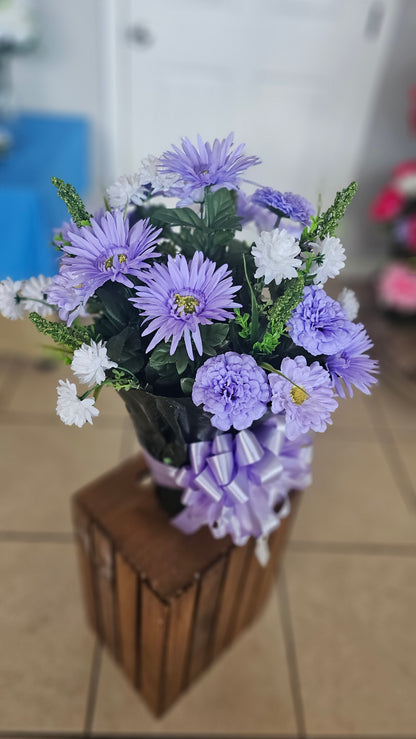 "Peaceful Promise" Purple Arrangement