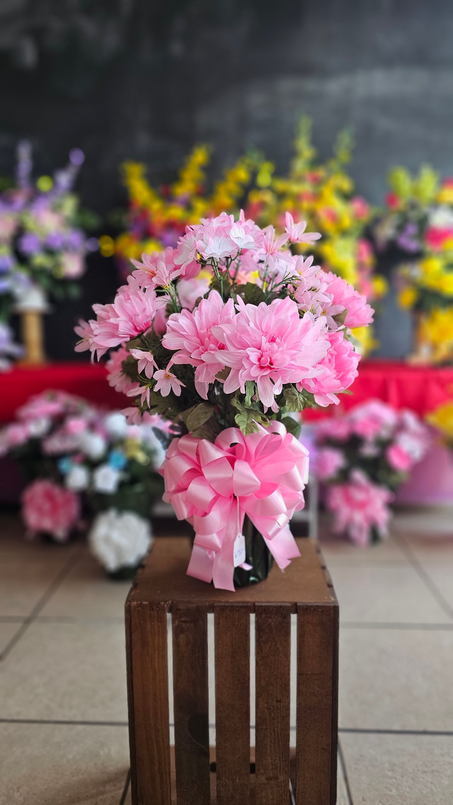 “Bless Her Heart” in Pink Arrangement
