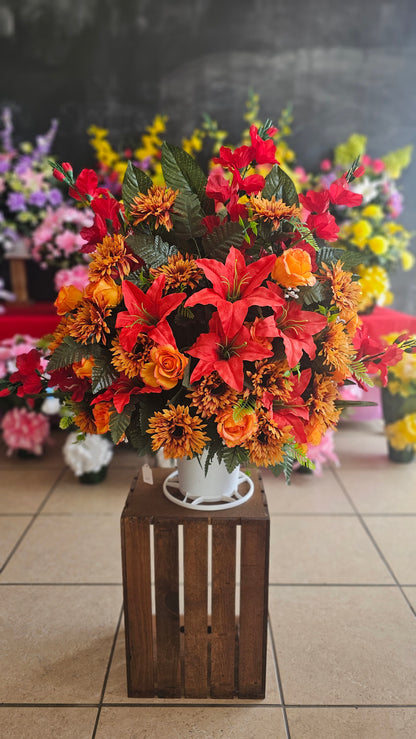 “Heaven’s Garden” in Red Arrangement