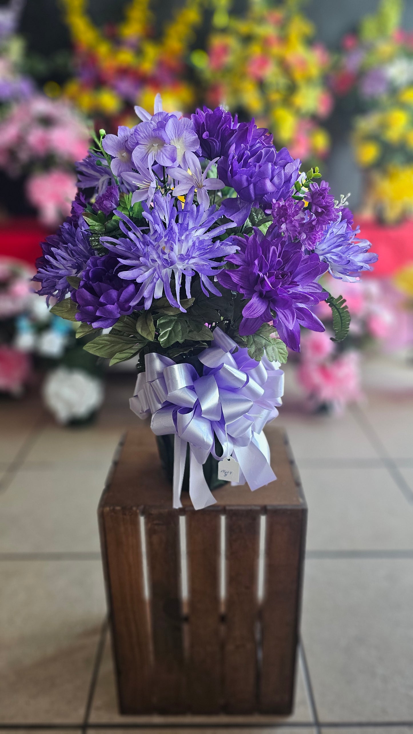 “Blessed Hope” in Purple Arrangement