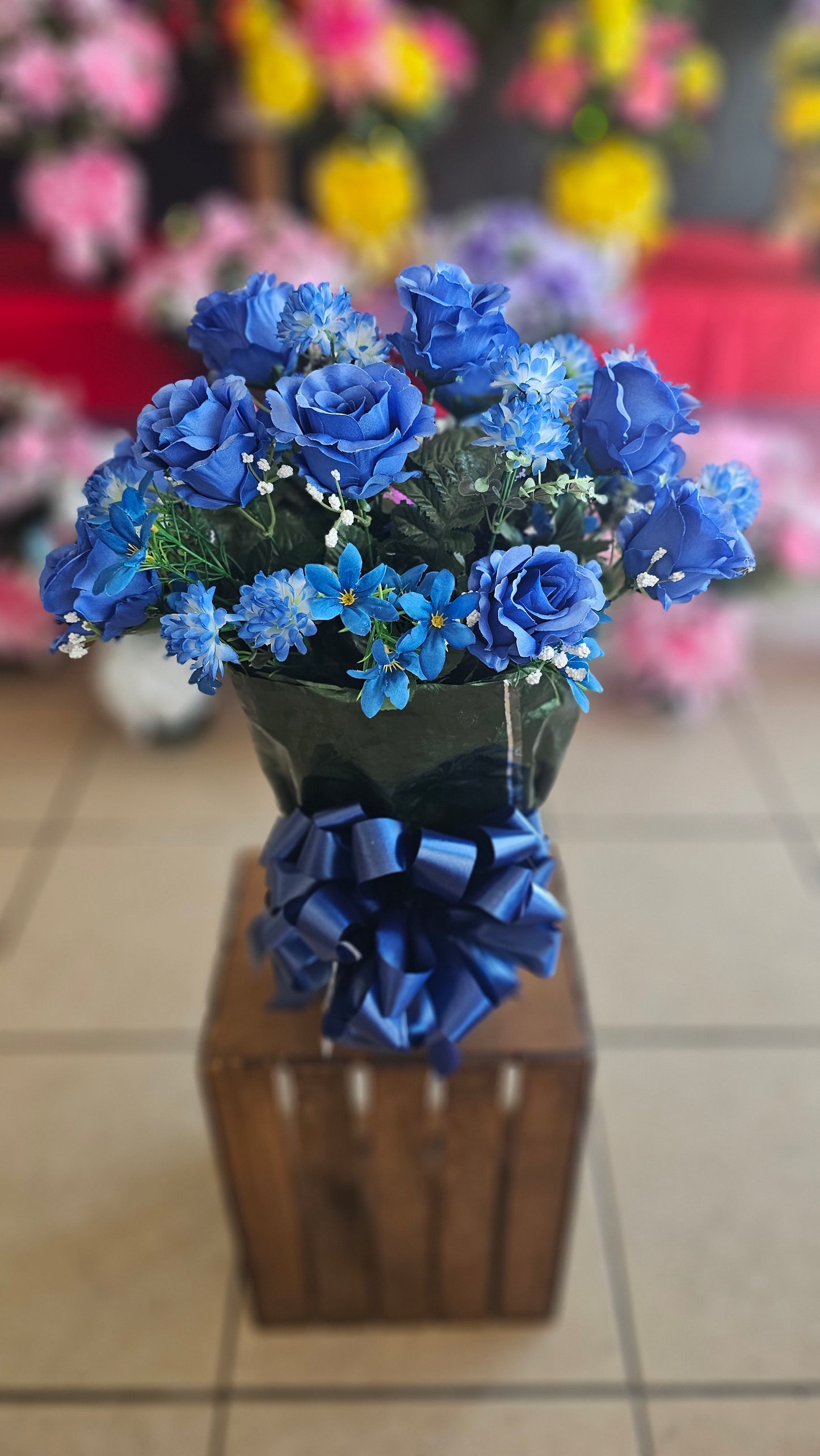 “Heaven’s Whisper” in Blue Arrangement