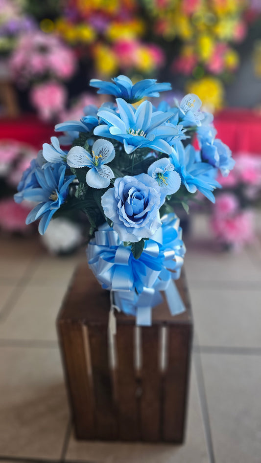 “River of Peace” in Light Blue Arrangement