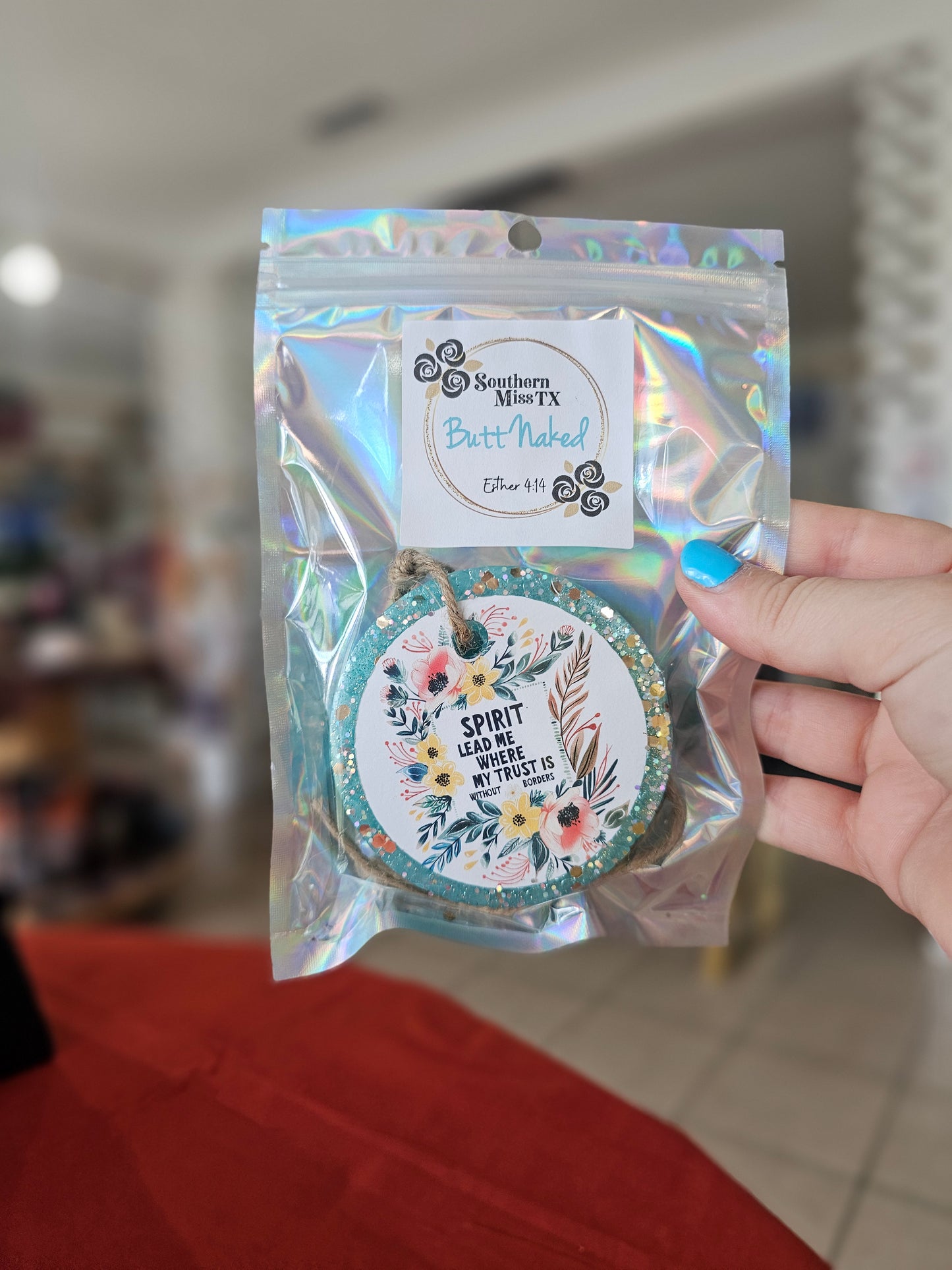 Spirit Lead Me Car Freshie | Butt Naked