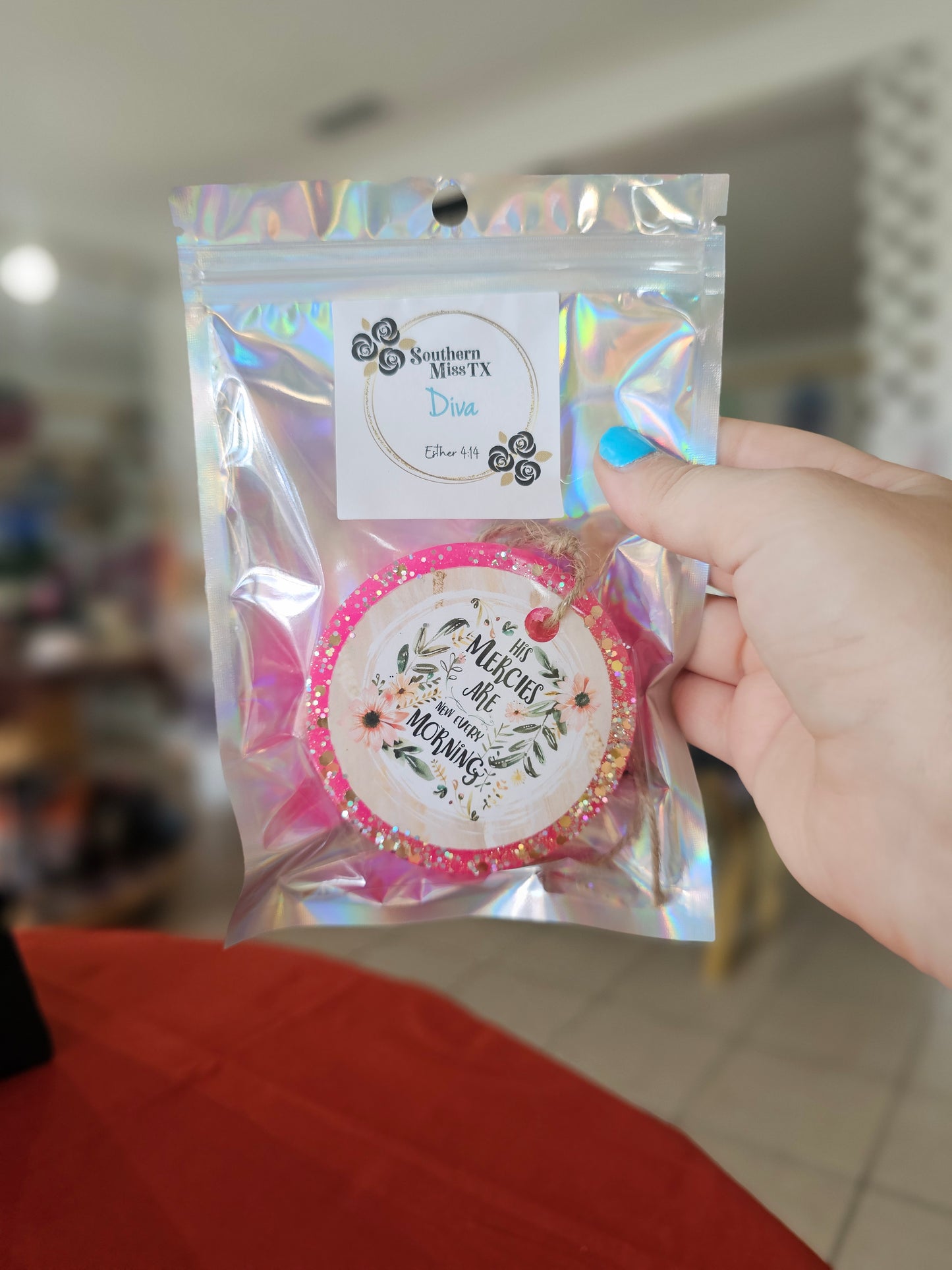 His Mercies Are New Every Morning Car Freshie | Diva