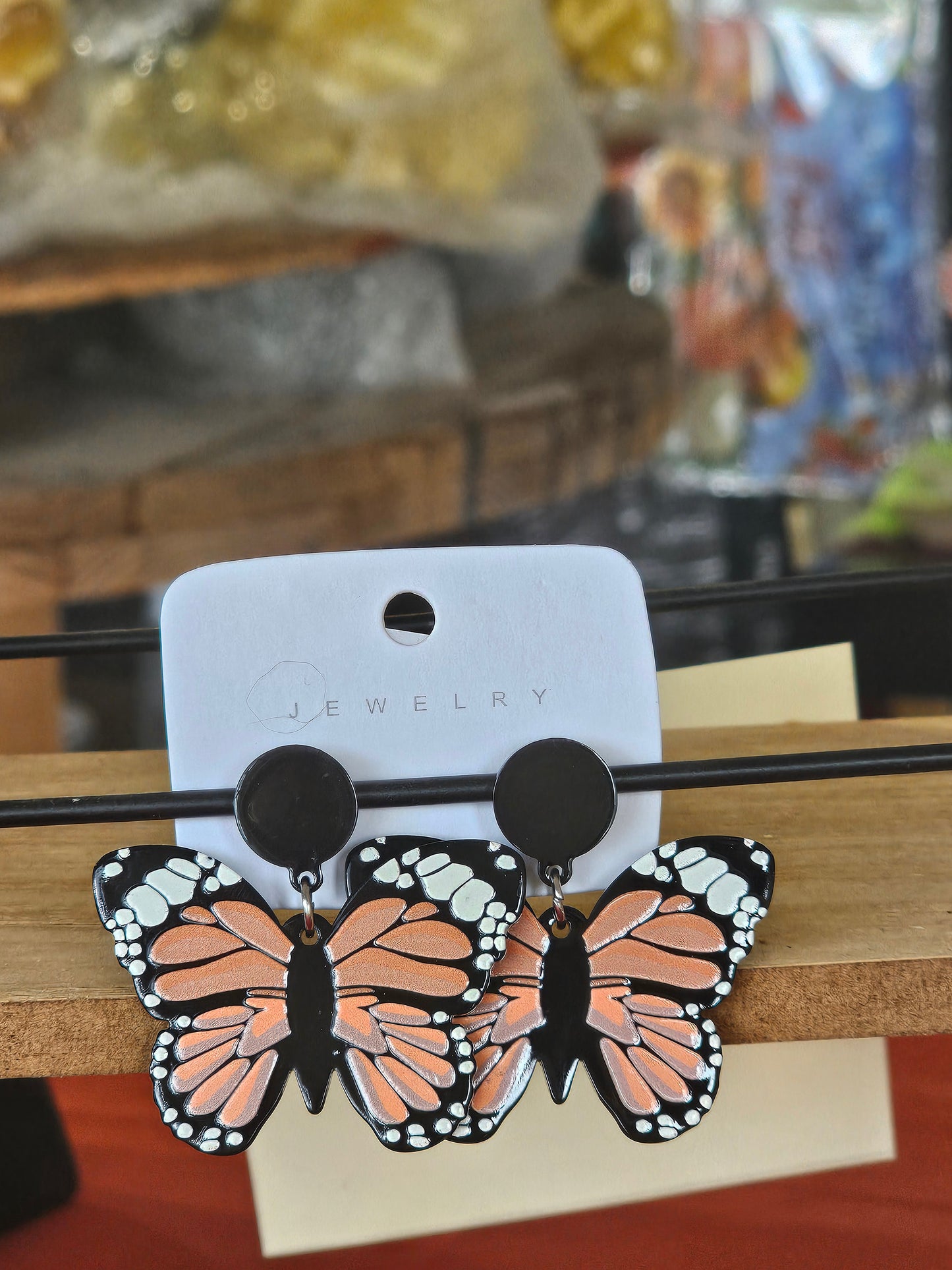 Monarch Butterfly Earrings