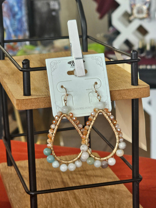 Boho Beaded Earrings