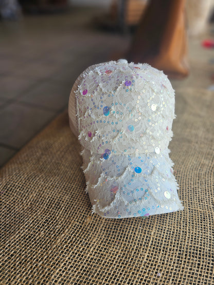 Sequin Trucker Hat