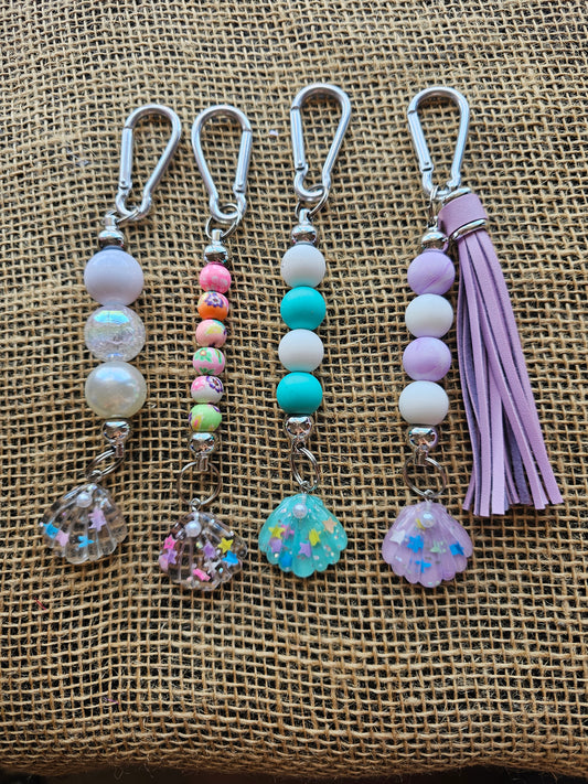 Sea Shell Bag Charm Collection