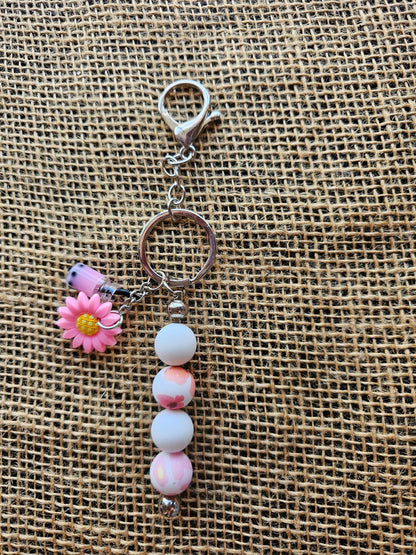 Flower Bag Charm Collection