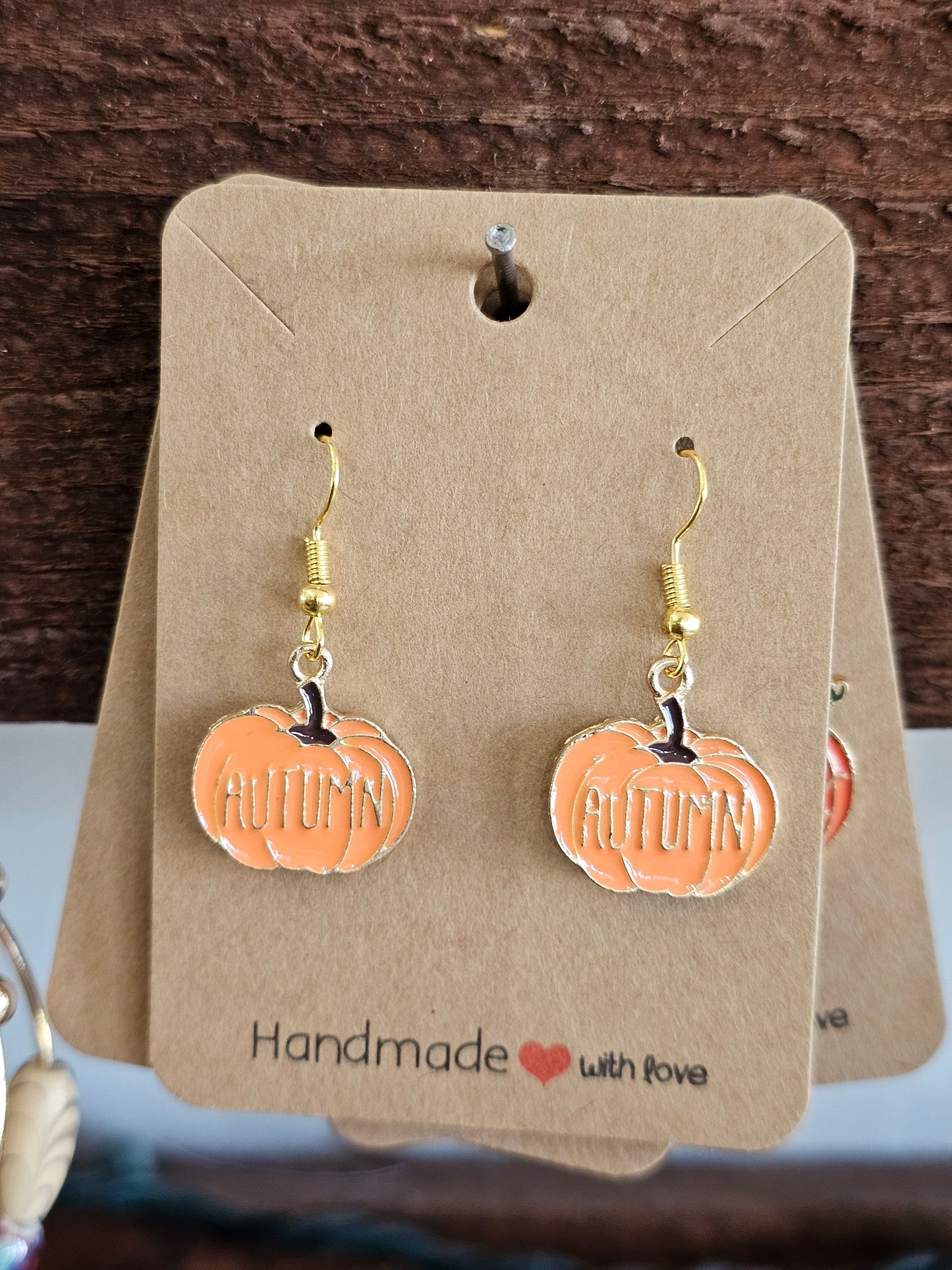 Hello Pumpkin Earrings