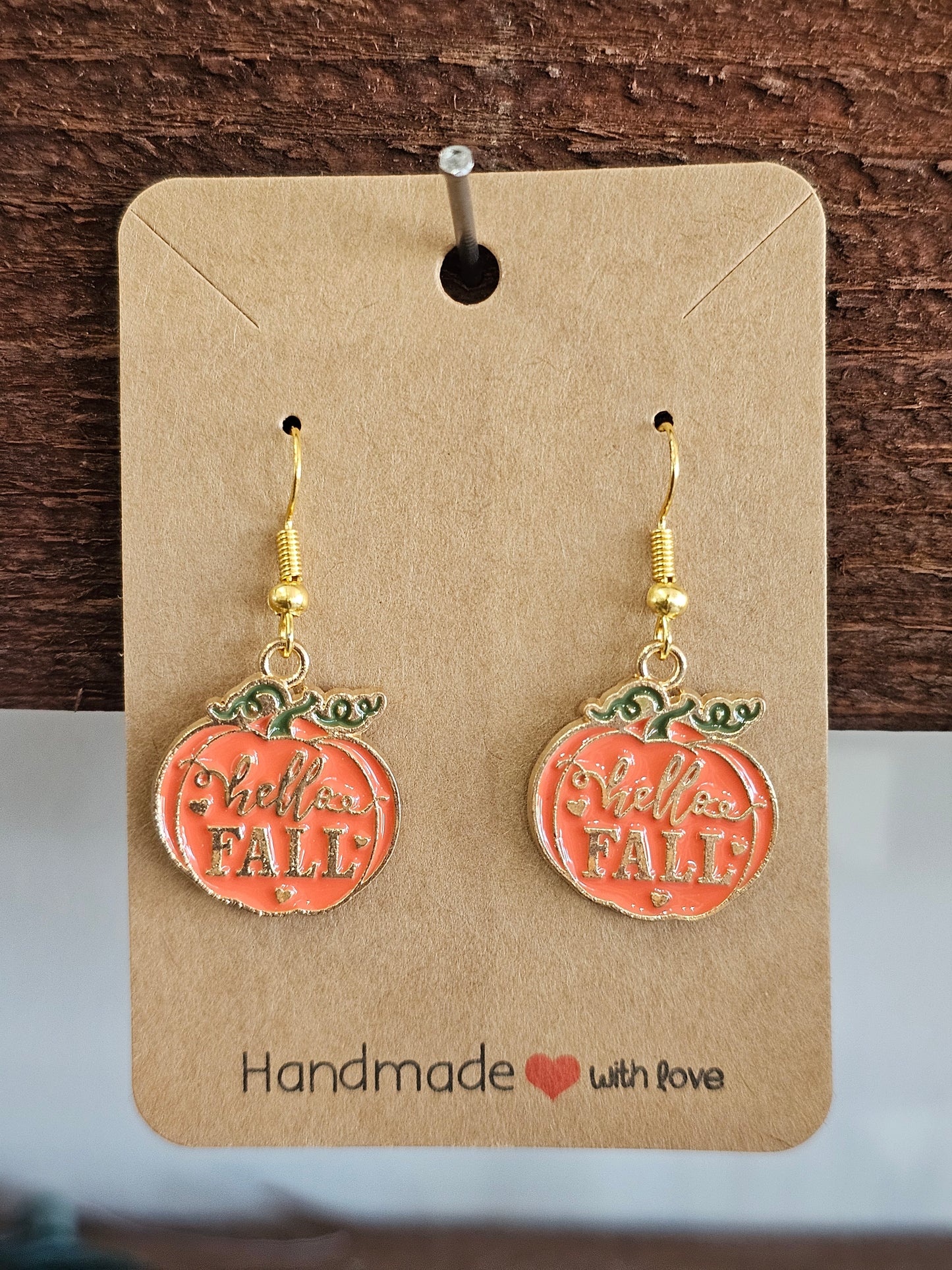 Hello Pumpkin Earrings