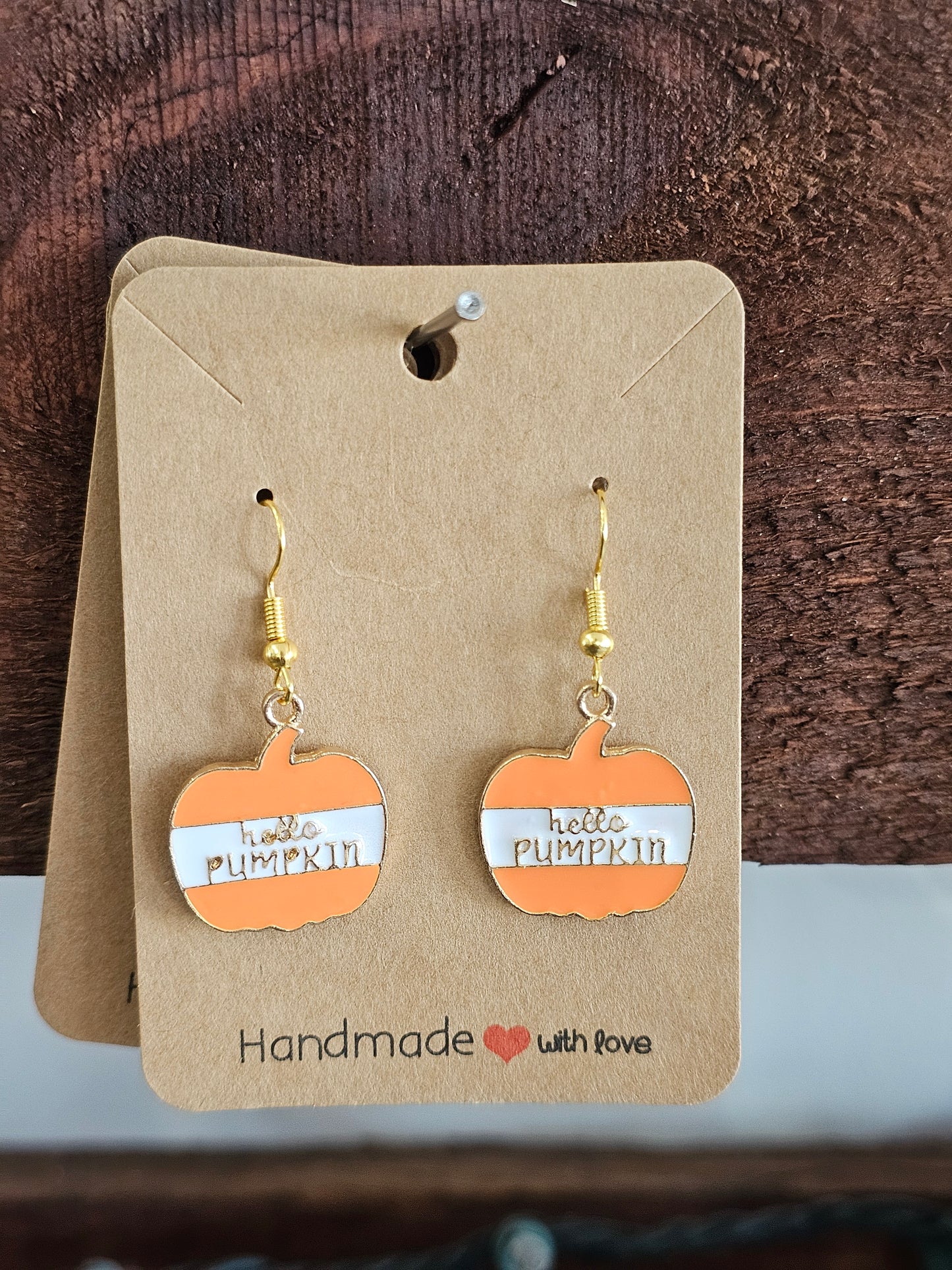Hello Pumpkin Earrings