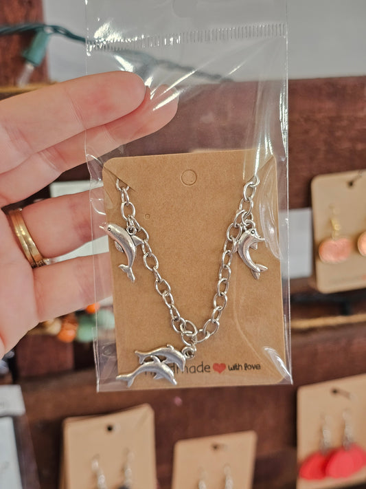 Dolphin Charm Bracelet