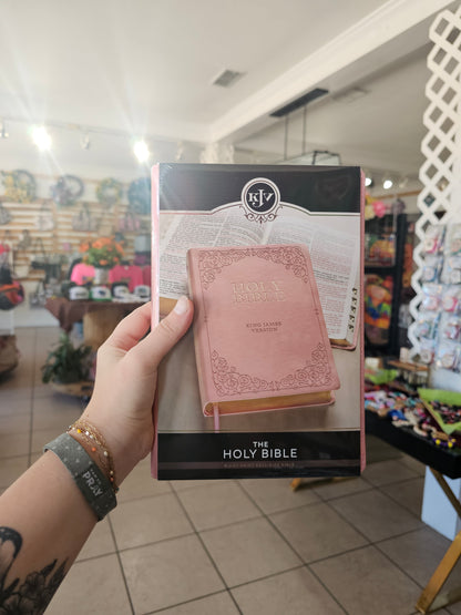 Giant Print Bible (Pink Leather) | KJV