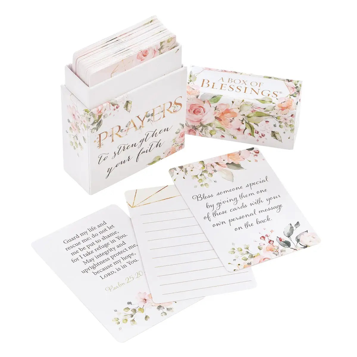 Box of Blessings Prayers To Strengthen Your Faith Scripture Cards