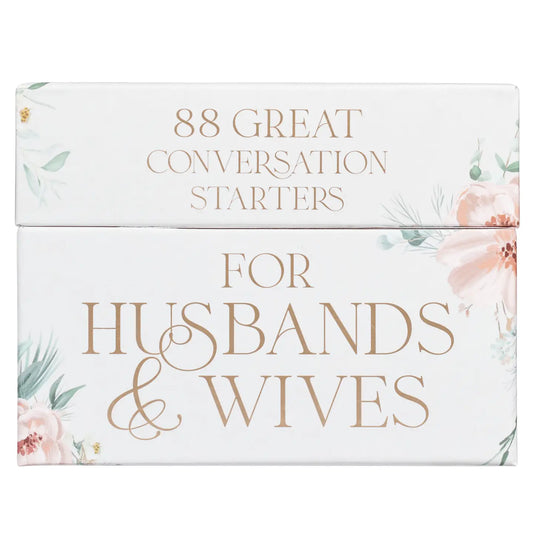 88 Great Conversations Starters For Husbands & Wives Scripture Cards