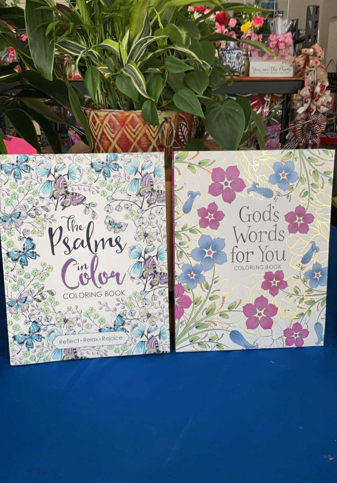 The Psalms in Color Coloring Book