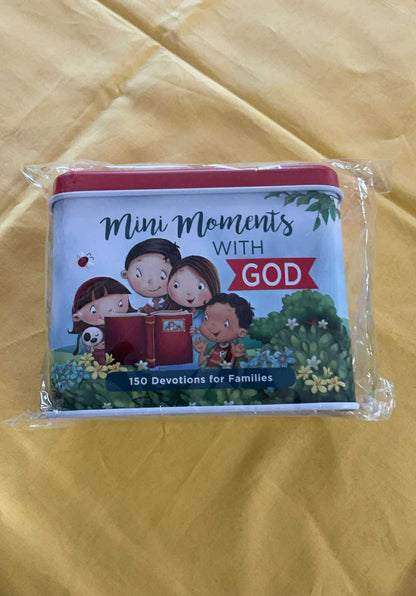Mini Moments with God Scripture Cards