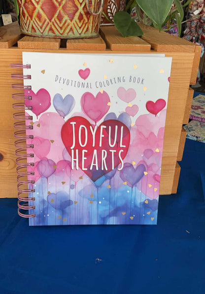 Joyful Hearts (Devotional Coloring Book)