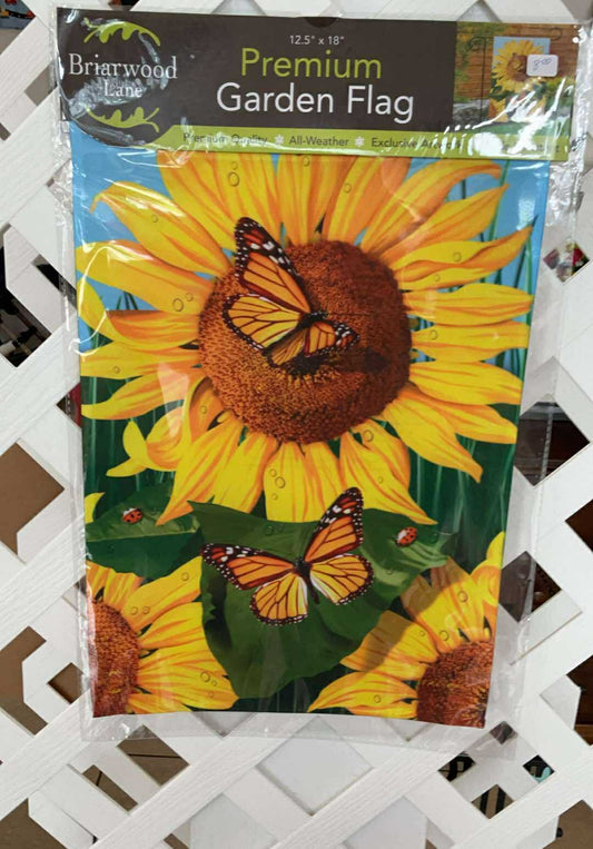 Sunflower Field Summer Garden Flag