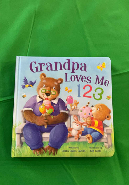Grandpa Loves Me 123 Book