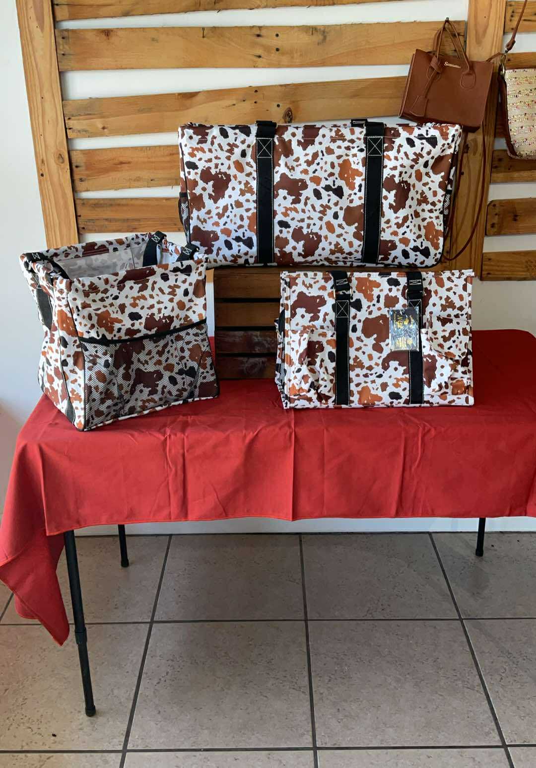 Mocha Cow Bag Collection