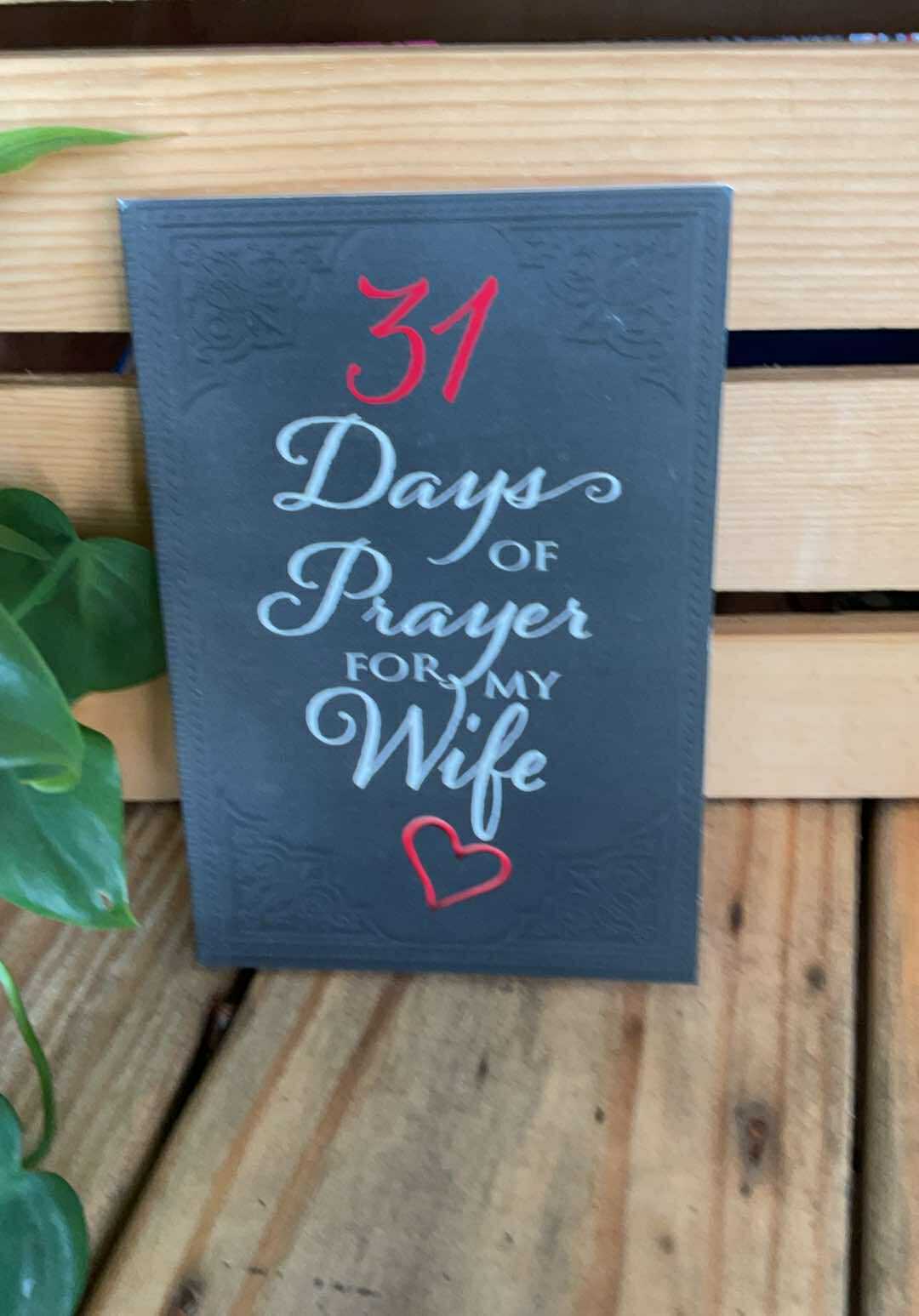 31 Days of Prayer for My Wife